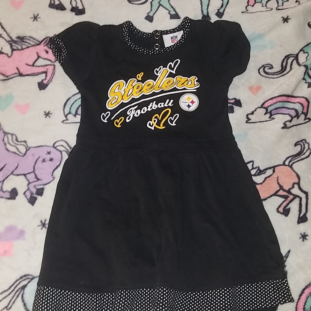 Steeler toddler dress